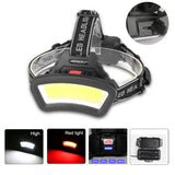 Rechargeable Wide Angle COB LED Headlamp